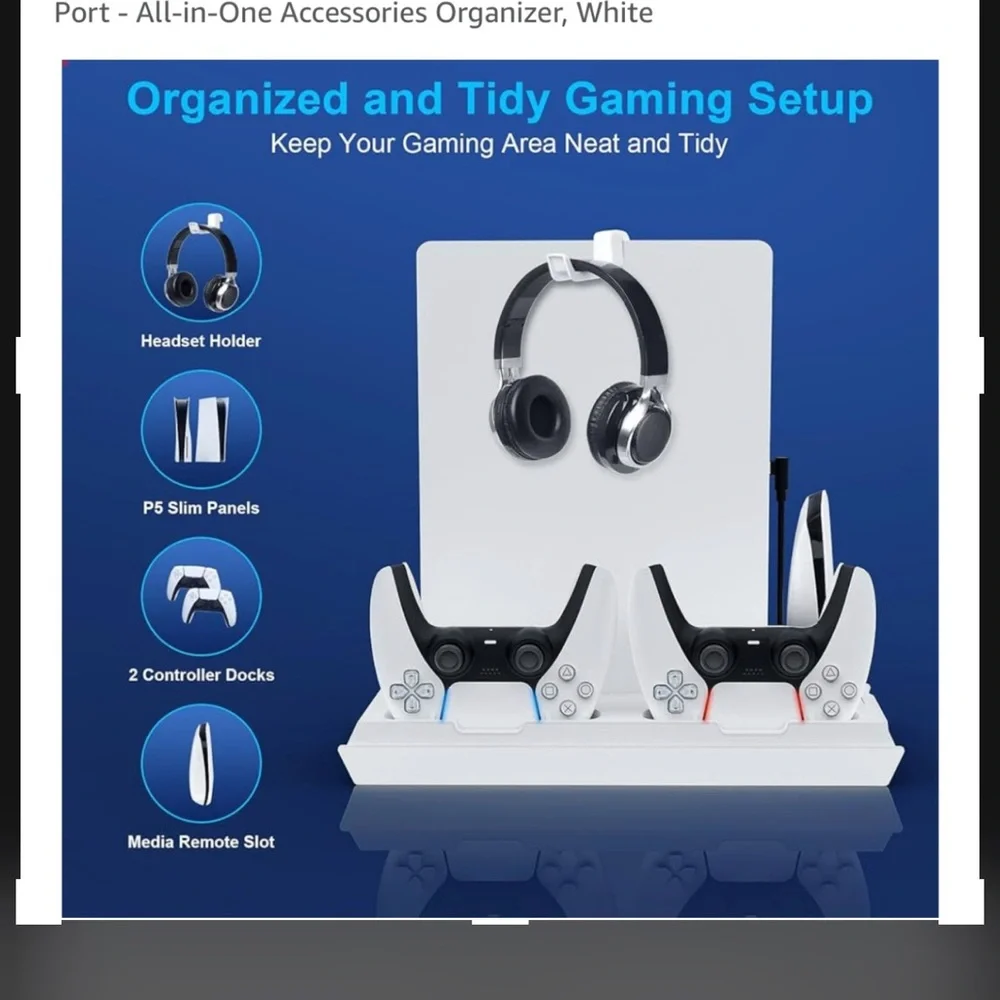 Brand New in Box! Gaming Console Cooling Stand with Controller